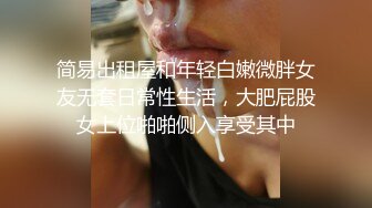 简易出租屋和年轻白嫩微胖女友无套日常性生活，大肥屁股女上位啪啪侧入享受其中