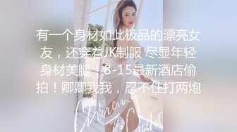 有一个身材如此极品的漂亮女友，还穿着JK制服 尽显年轻身材美腿！8-15最新酒店偷拍！卿卿我我，忍不住打两炮