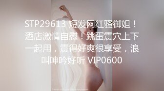 STP29613 短发网红骚御姐！酒店激情自慰！跳蛋震穴上下一起用，震得好爽很享受，浪叫呻吟好听 VIP0600