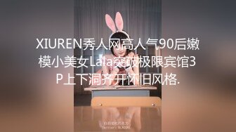 XIUREN秀人网高人气90后嫩模小美女Lala突破极限宾馆3P上下洞齐开怀旧风格.