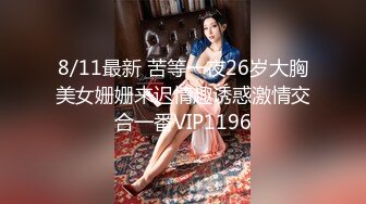 8/11最新 苦等一夜26岁大胸美女姗姗来迟情趣诱惑激情交合一番VIP1196